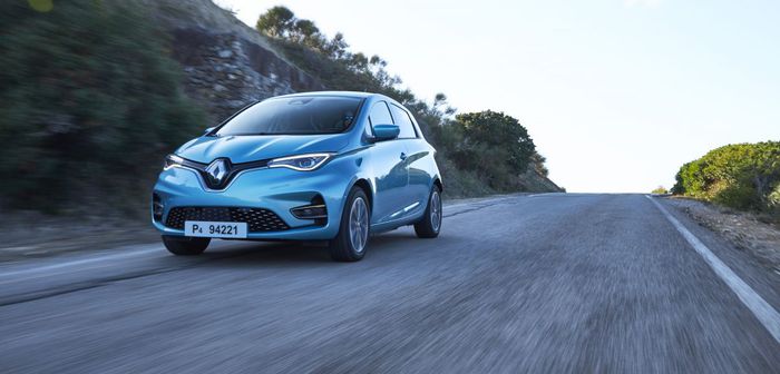 La Renault Zoé en tête des ventes de véhicules électriques en France