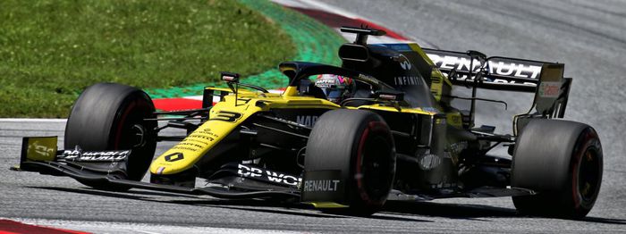 Grand Prix F1 d'Autriche: Renault se contente de la 8ème place