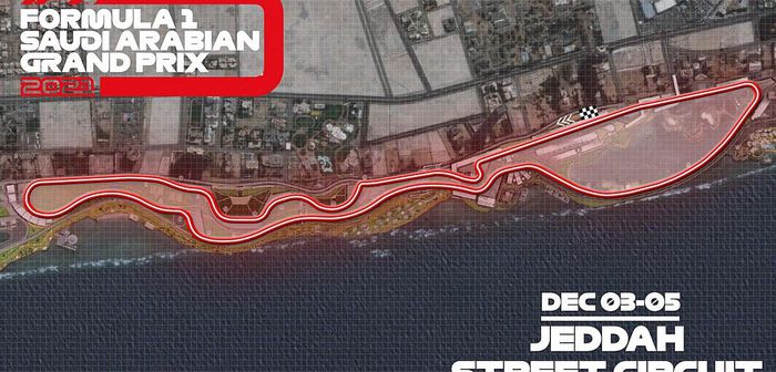 Découvrez le tracé du circuit urbain de Djeddah